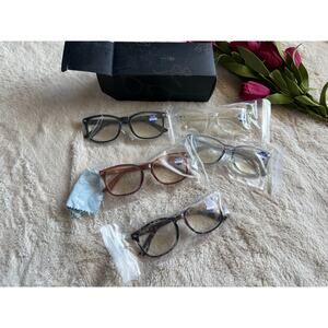 BLS  5 Pack Reading Glasses  Bluelight 3.75x